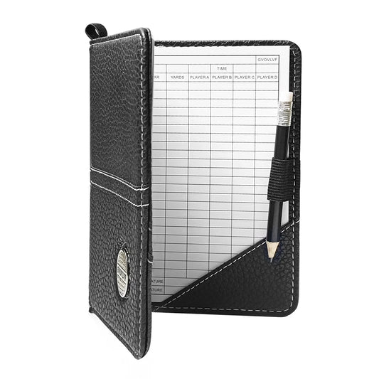 Leather Golf Scorecard Holder