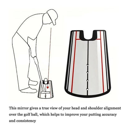 Golf Putting Alignment Mirror