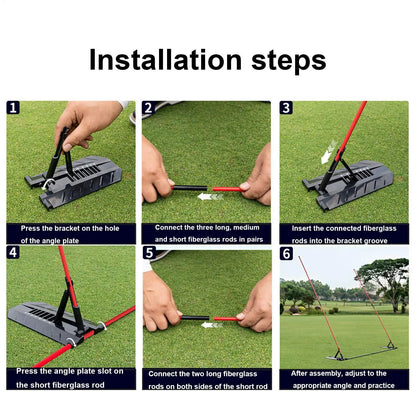 Golf Swing Alignment Stick Holder