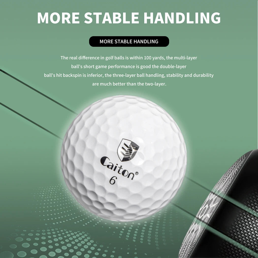 50-Pack 3-Layer Golf Balls