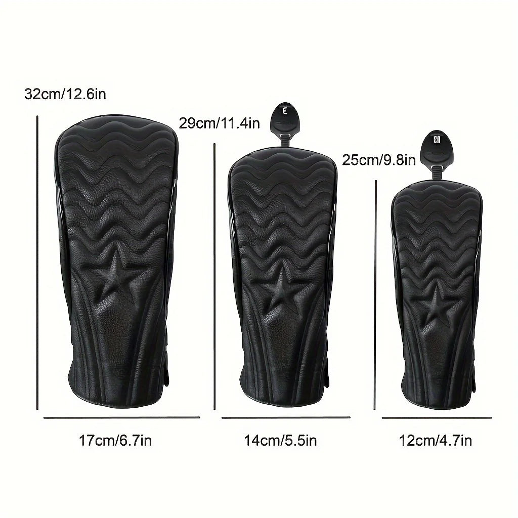 Golf Driver & Wood Head Cover