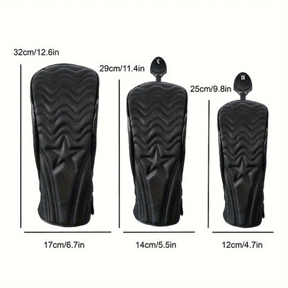 Golf Driver & Wood Head Cover