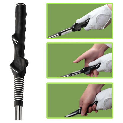 Retractable Golf Grip & Swing Trainer