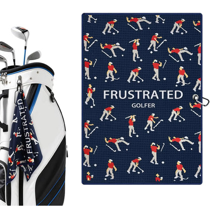 Microfiber Waffle Golf Towel