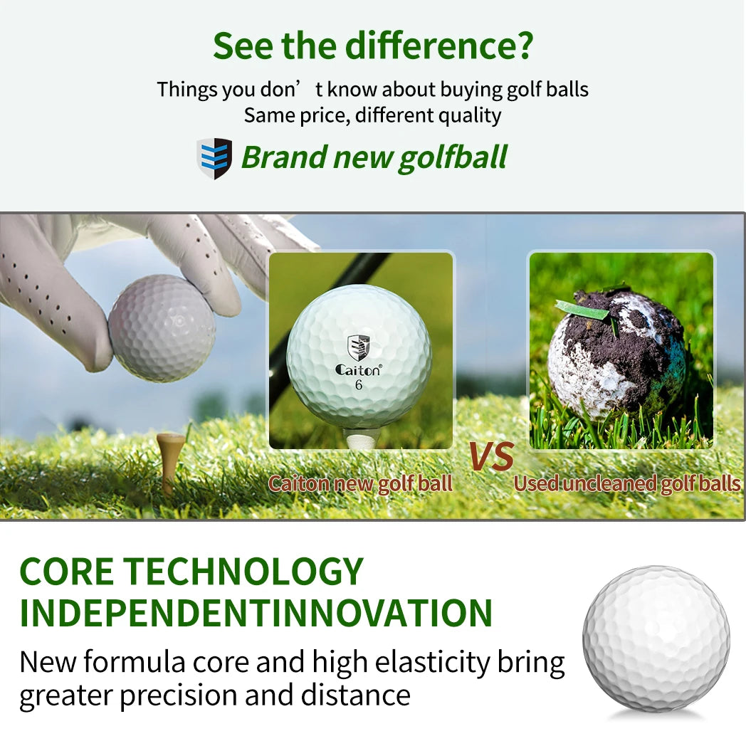 50-Pack 3-Layer Golf Balls