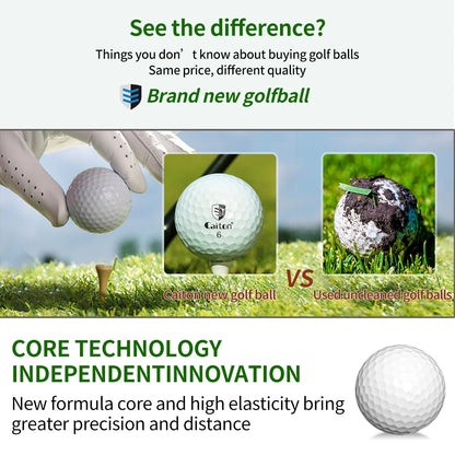 50-Pack 3-Layer Golf Balls