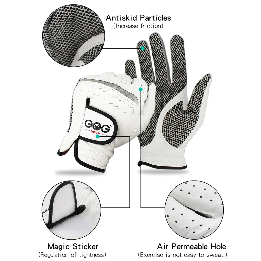 Men's Genuine Leather Golf Glove