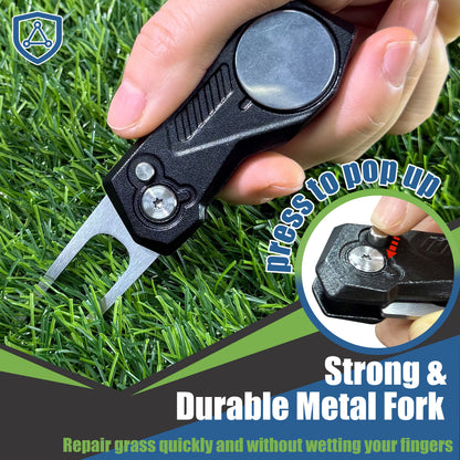 Foldable Golf Divot Repair Tool
