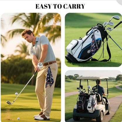 Microfiber Waffle Golf Towel