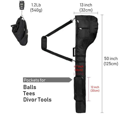 PGM Foldable Golf Sunday Bag