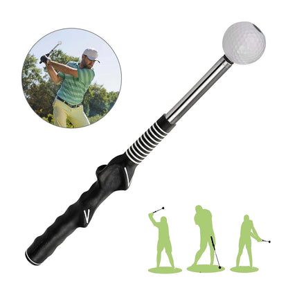 Retractable Golf Grip & Swing Trainer