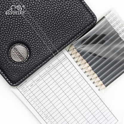 Leather Golf Scorecard Holder