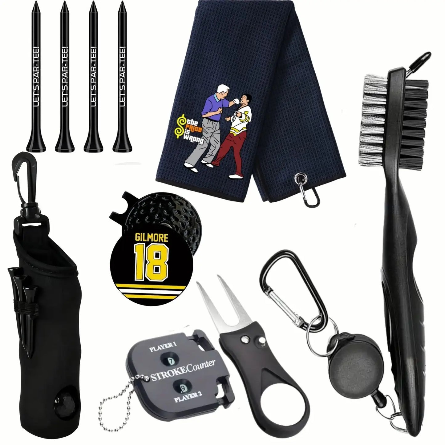 7-Piece Golf Accessories Kit