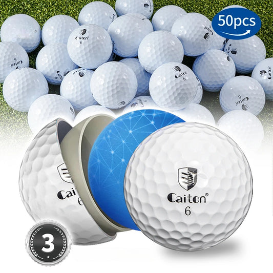 50-Pack 3-Layer Golf Balls