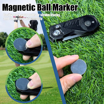 Foldable Golf Divot Repair Tool
