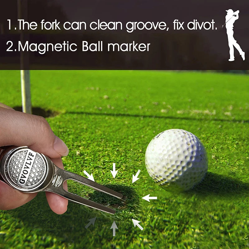 Magnetic Golf Divot Repair Tool